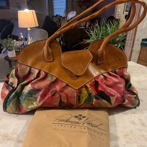 PATRICIA NASH FLORAL SATCHEL